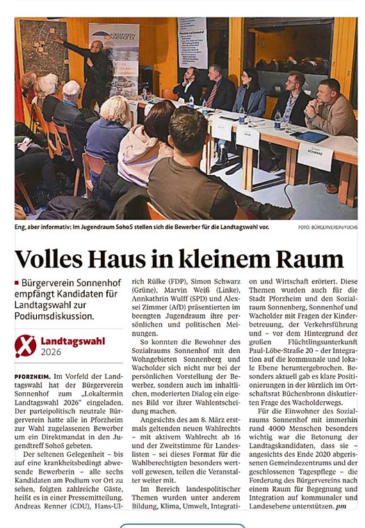 Volles Haus